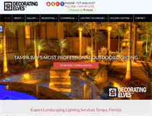 Tablet Screenshot of decoratingelves.com